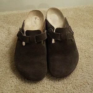 Birkenstock Boston EUC - 40 Reg - suede